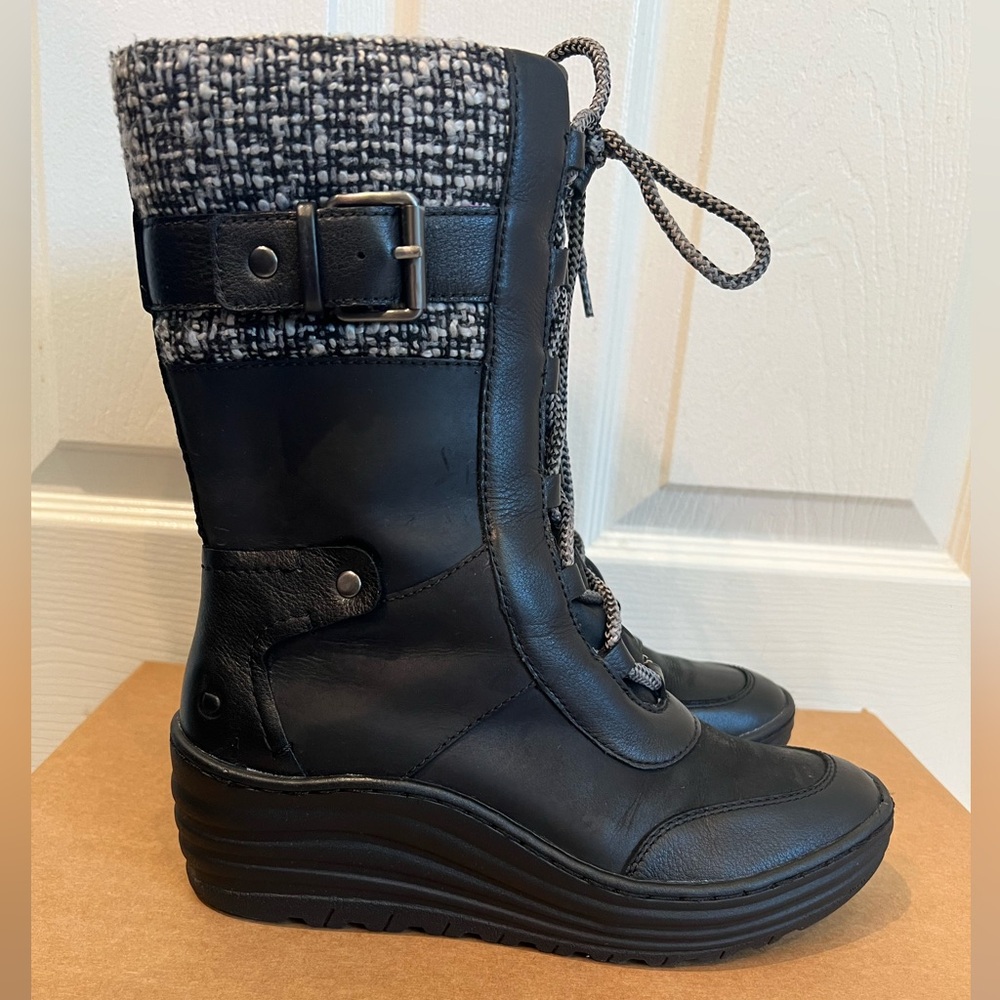 Bionica Snow Boots, women’s size 7,5M, Wedge, black